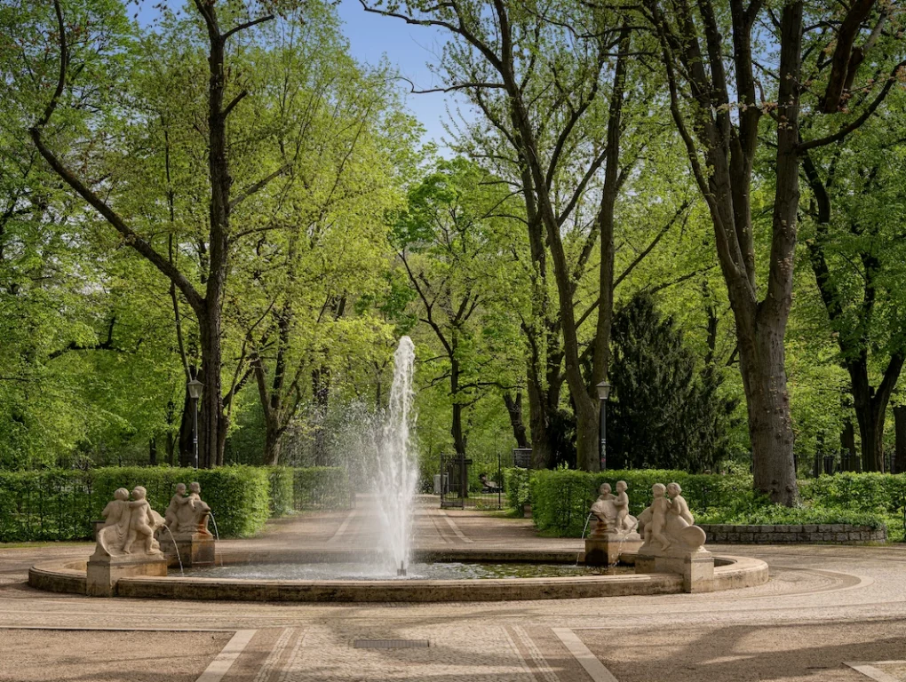 Volkspark Friedrichshain Märchenbrunnen nahe Bötzowviertel Prenzlauer Berg Berlin