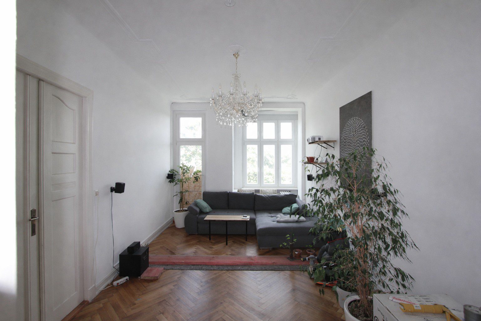 HELLE 3-ZI ALTBAUWOHNUNG IM 3.OG MIT DIELENBODEN & BALKON IN STEGLITZ!